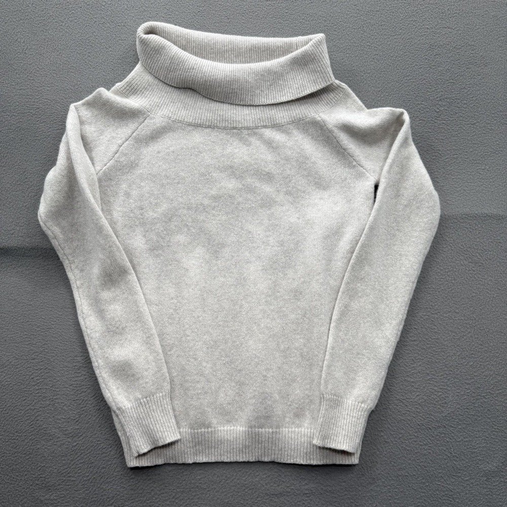 Brandy Melville‎ Sweater Womens Small 160/84A Gray Wool Turtleneck Pullover.